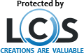 PicScout badge, Protected by LCS